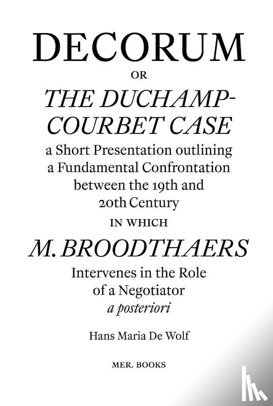 Dewolf, Hans - Decorum