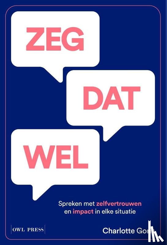 Goris, Charlotte - Zeg dat wel