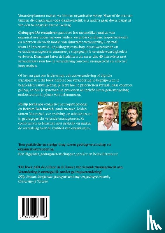 Jordanov, Philip, Barrah, Beirem Ben - Gedragsgericht veranderen