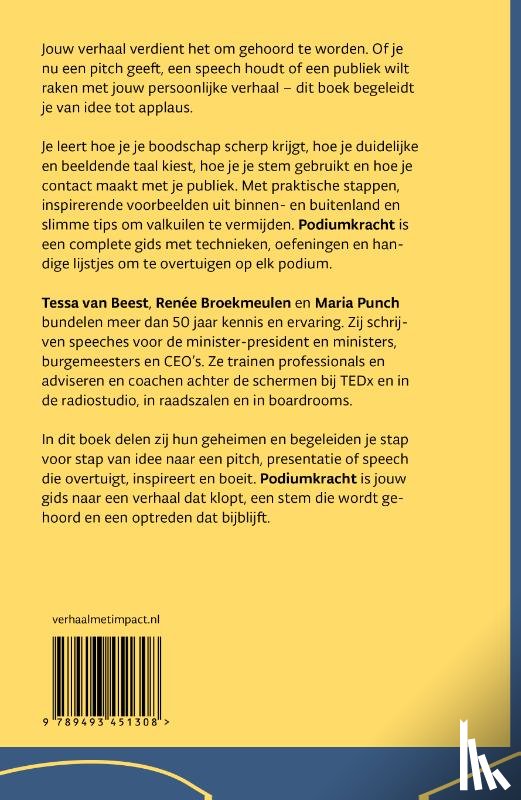 Beest, Tessa van, Broekmeulen, Renée, Punch, Maria - Podiumkracht