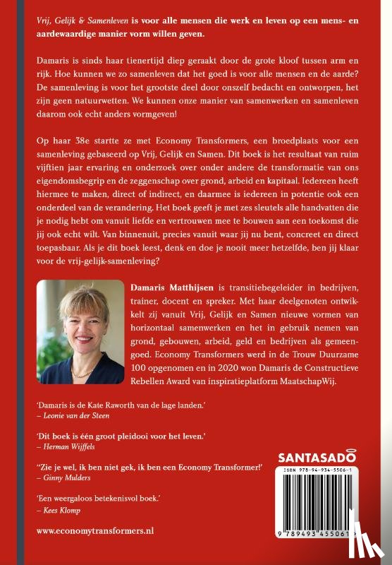 Matthijsen, Damaris - Vrij, Gelijk & Samenleven
