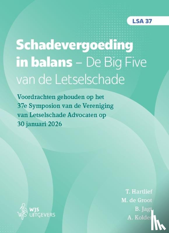 Hartlief, T., Groot, M. de, Jagt, B., Kolder, A. - Schadevergoeding in balans. De Big Five van de Letselschade