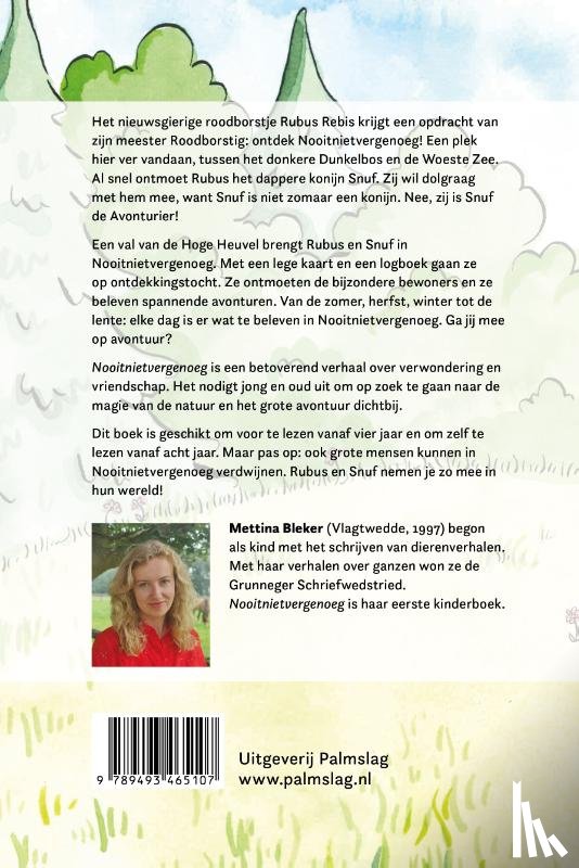 Bleker, Mettina - Nooitnietvergenoeg