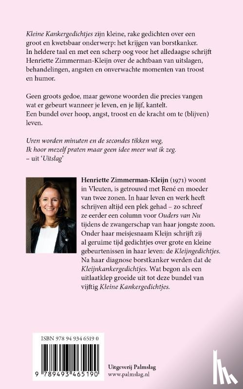 Zimmerman-Kleijn, Henriette - Kleine Kankergedichtjes