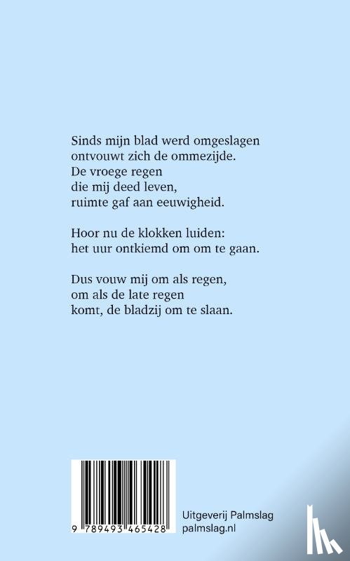 Van den Burg, Perry - Vroege regen
