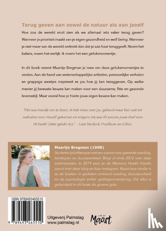 Bregman, Maartje - De kracht van teruggeven