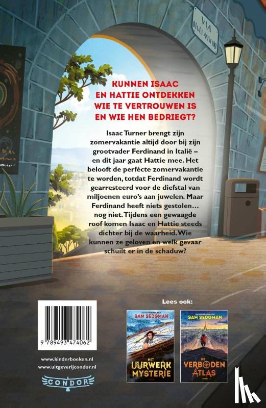 Sedgman, Sam - De schaduwroof