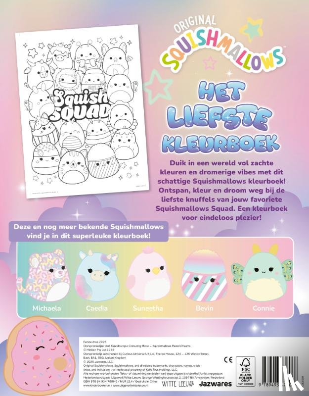  - Original Squishmallows kleurboek