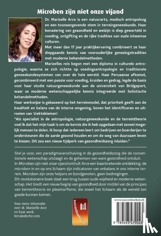 Arce, Marizelle dr. - Microben zijn niet onze vijand