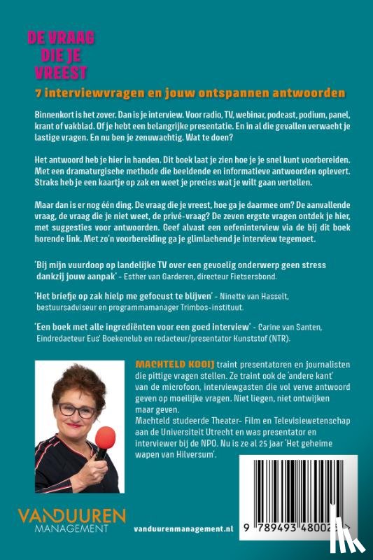 Kooij, Machteld - De vraag die je vreest