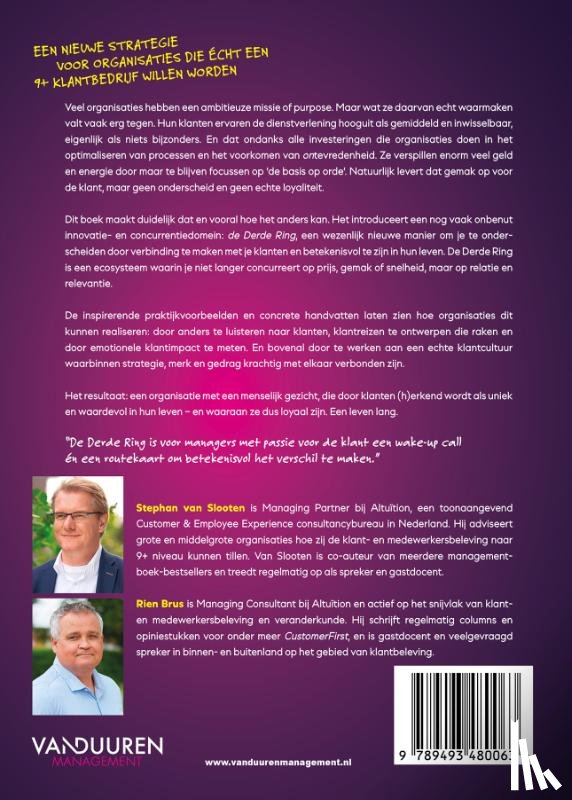 Slooten, Stephan van, Brus, Rien - De strategische noodzaak van de derde ring