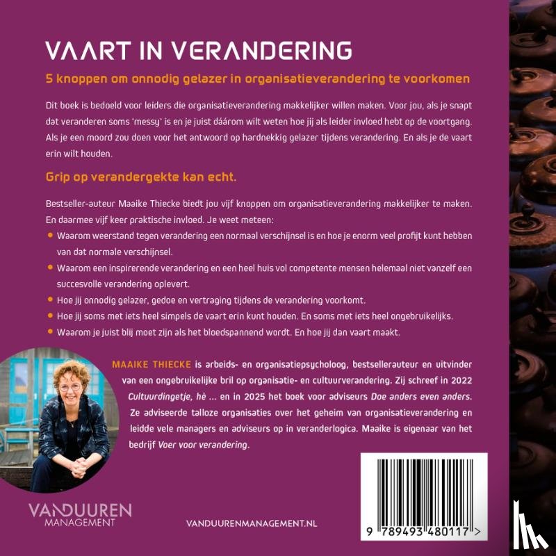 Thiecke, Maaike - Vaart in verandering