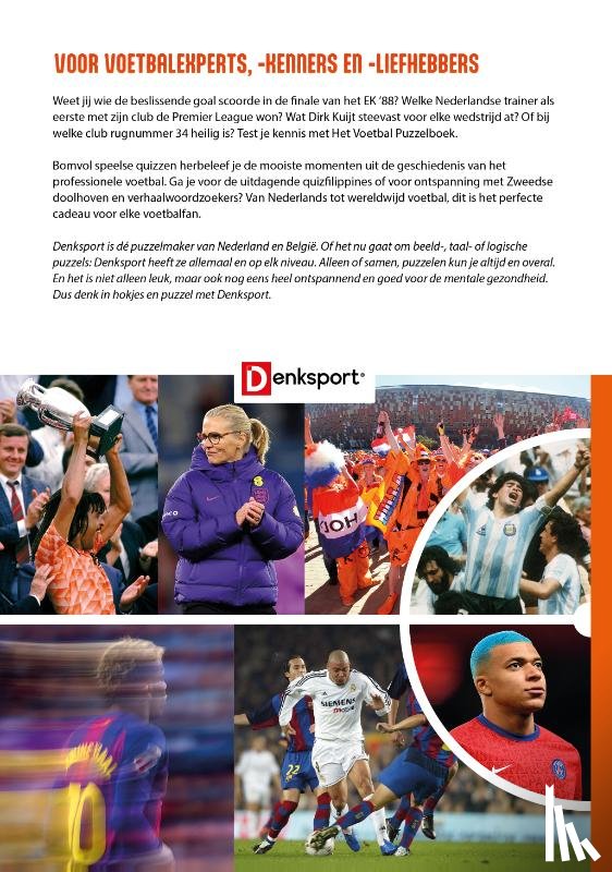  - Denksport – Het Voetbal Puzzelboek