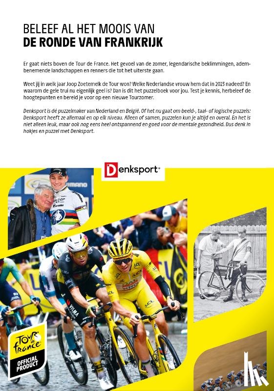  - Denksport – Het Tour de France Puzzelboek NL
