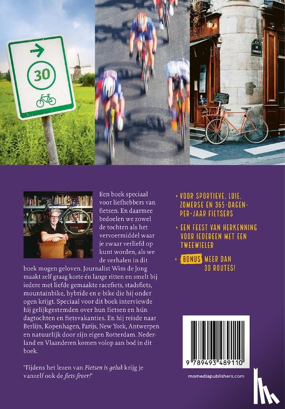 Jong, Wim de - Fietsen is geluk