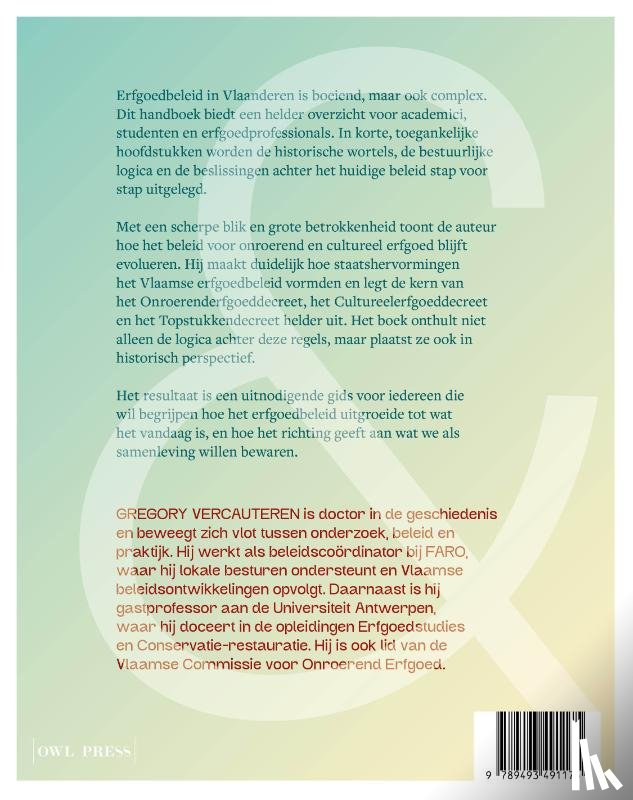 Vercauteren, Gregory - Traditie & Transitie