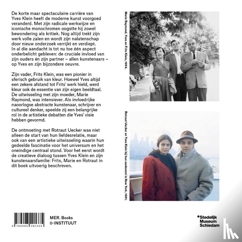 Fleck, Robert, Gazier, Michèle, Huizing, Colin, Stigter, Bianca, Vanoosten, Victor - Yves Klein en zijn kunstenaarsfamilie