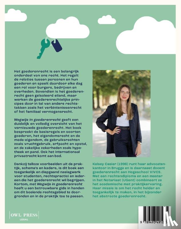 Casier, Kelsey - Wegwijs in goederenrecht