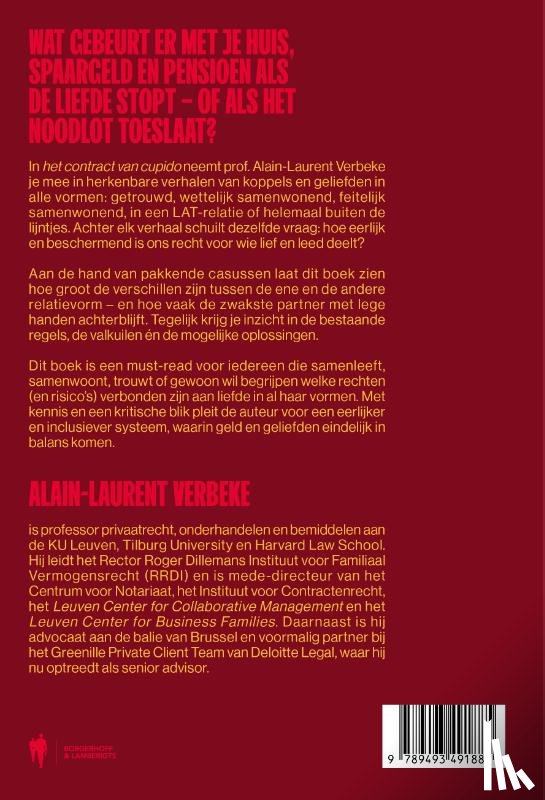Verbeke, Alain-Laurent - Het contract van Cupido