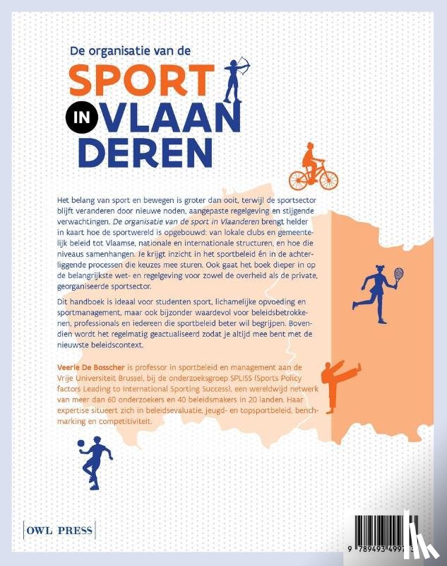 Bosscher, Veerle De - De organisatie van de sport in Vlaanderen