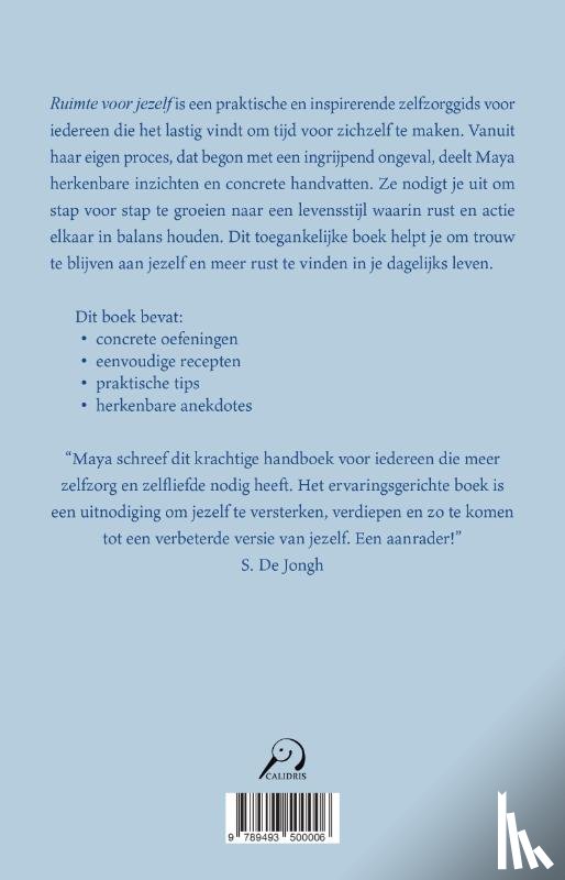 Treeck, Maya van - Ruimte voor jezelf