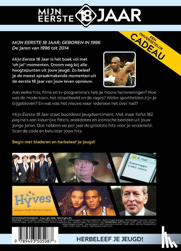 Mijn eerste 18 jaar - Geboren 1996