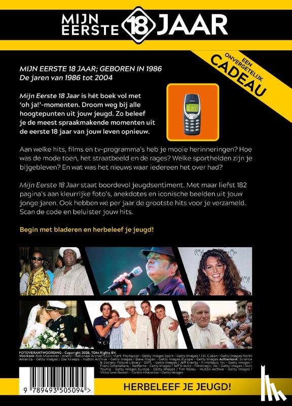 Mijn eerste 18 jaar - Geboren 1986