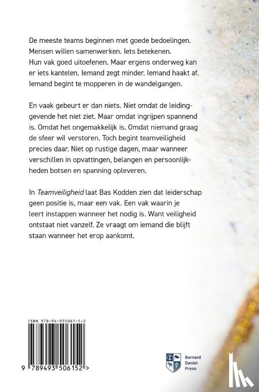 Kodden, Bas - Teamveiligheid