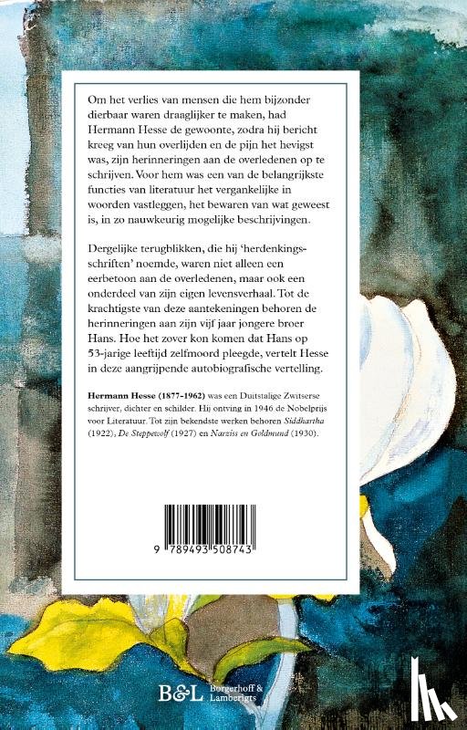 Hesse, Hermann - Herinneringen aan Hans