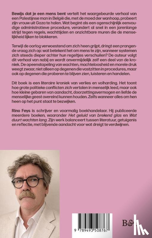 Feys, Rino - Bewijs dat je een mens bent