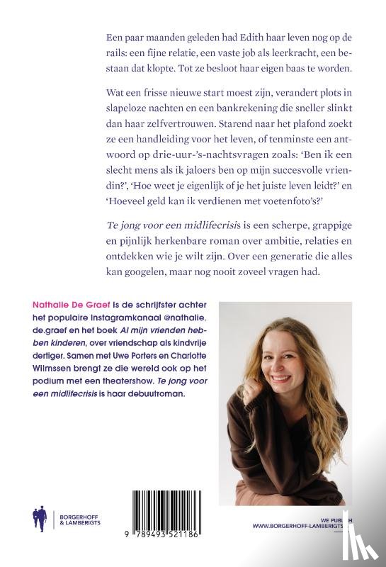 De Graef, Nathalie - Te jong voor een midlifecrisis