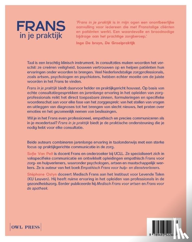 Pelt, Sofie van, Ostyn, Stéphane - Frans in je praktijk