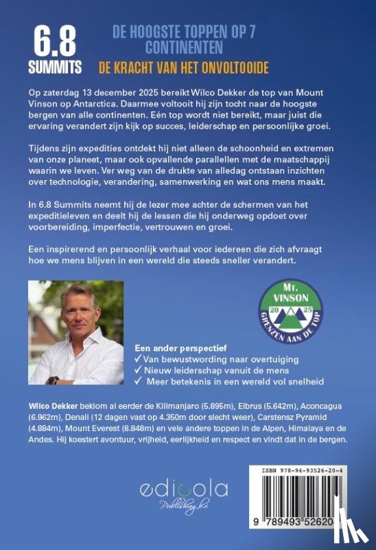 Dekker, Wilco - 6.8. Summits De kracht van het onvoltooide