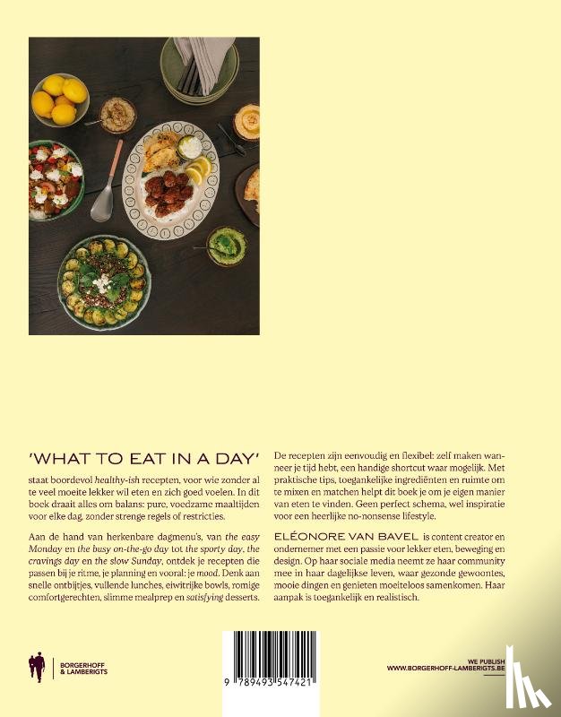 Van Bavel, Eléonore - What to eat in a day