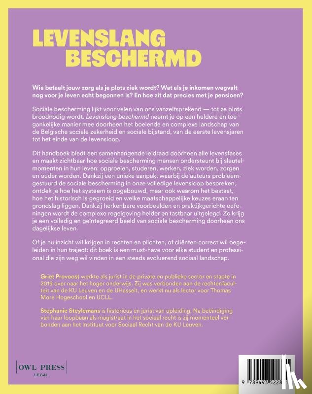 Provoost, Griet, Steylemans, Stephanie - Levenslang beschermd