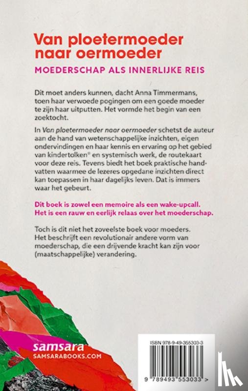 Timmermans, Anna - Van ploetermoeder naar oermoeder