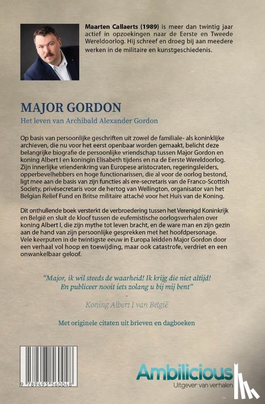 Callaerts, Maarten - Major Gordon