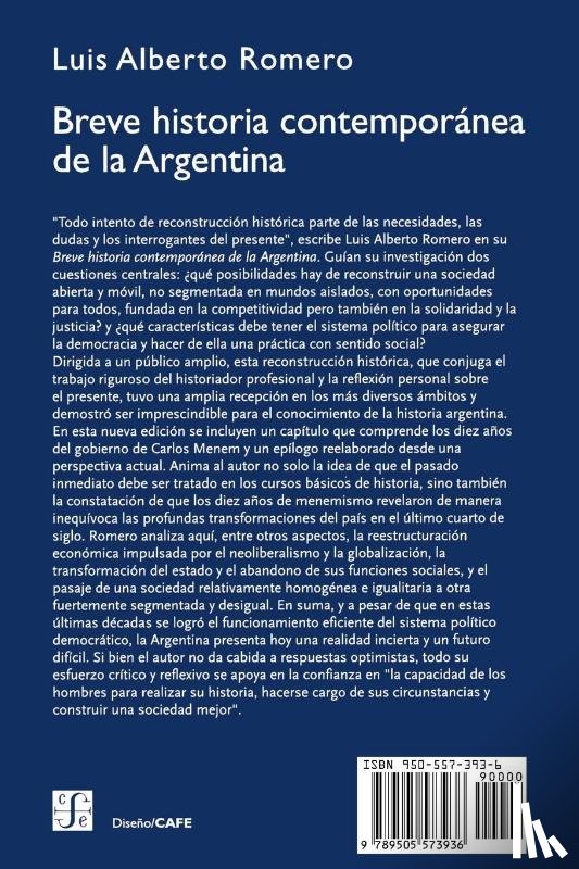 Romero, Luis Alberto (Universidad Nacional de Buenos Aires) - Breve Historia Contemporanea de la Argentina