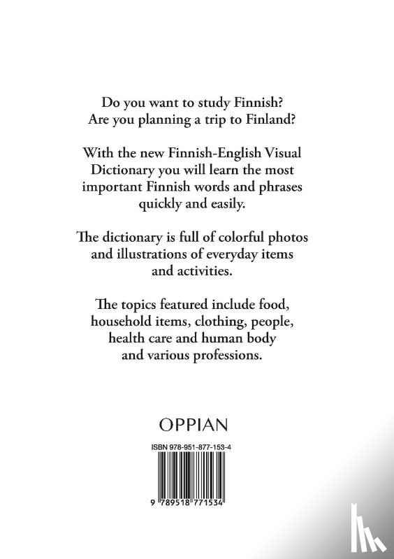 Kilpi, Tuomas - Finnish-English Visual Dictionary