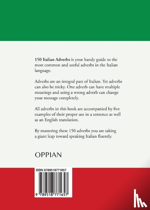 Sinito, Francesca - 150 Italian Adverbs