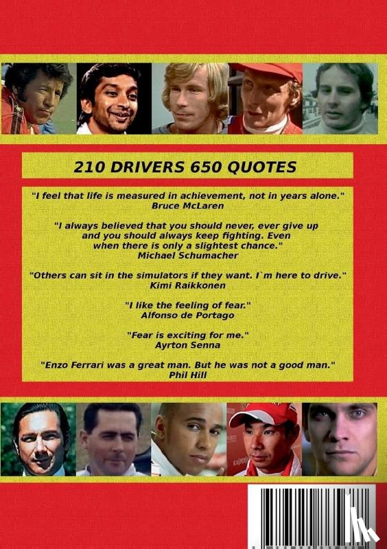 Adams, Secretary Adrian (Federation Des Paysans Organises Du Departement de Bakel) - F1 Drivers Best Quotes