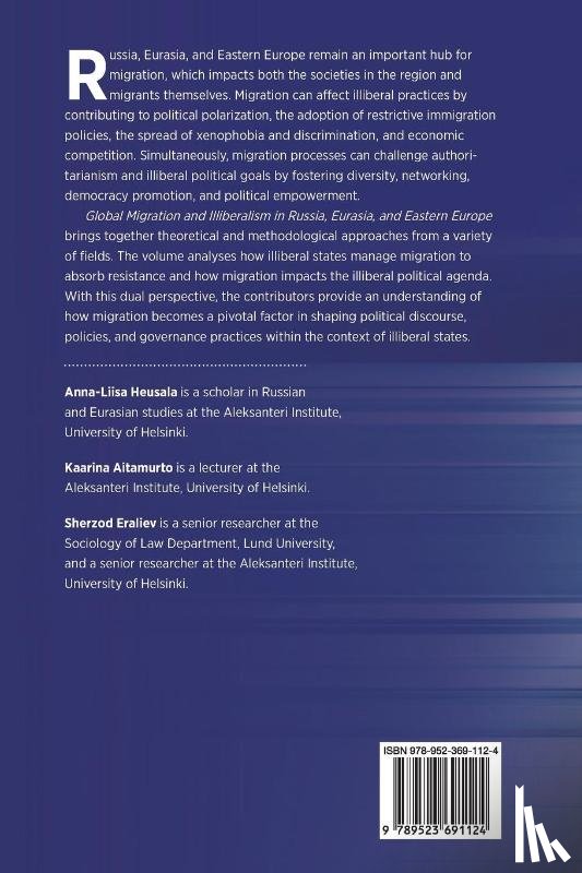 Eraliev, Sherzod - Global Migration and Illiberalism in Russia, Eurasia, and Eastern Europe