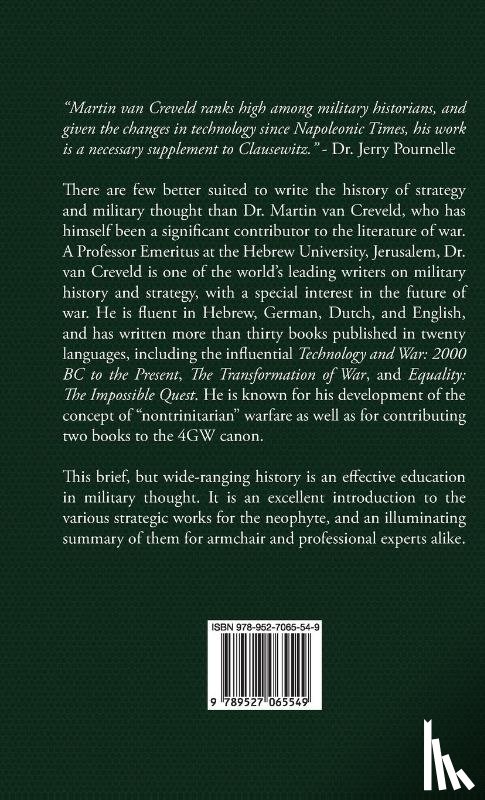 Van Creveld, Professor Martin (Hebrew University of Jerusalem) - A History of Strategy