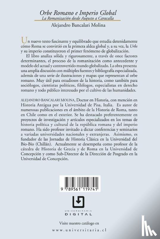 Bancalari Molina, Alejandro - Bancalari Molina, A: Orbe Romano e Imperio Global