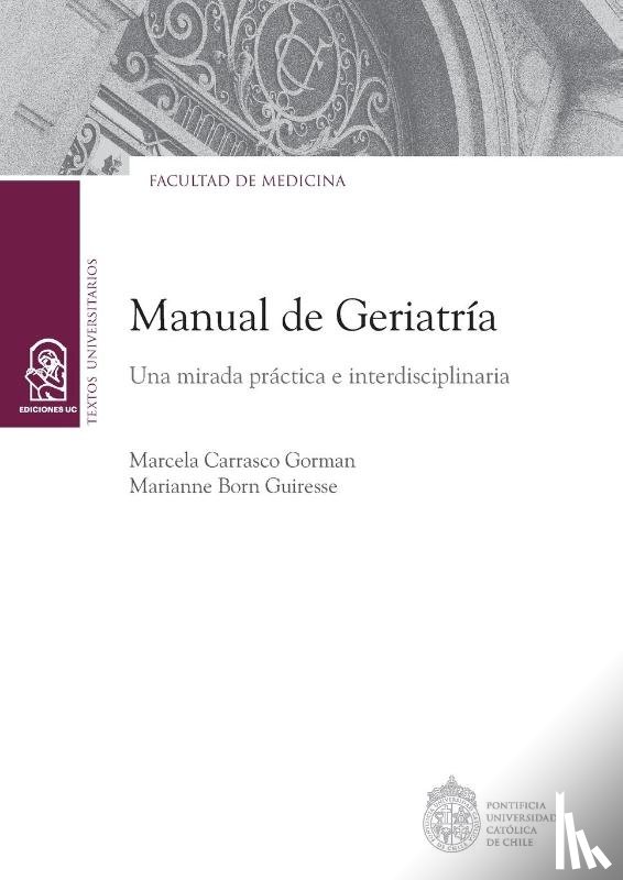 Carrasco, Marcela, Marianne Born - Carrasco, M: Manual de geriatría