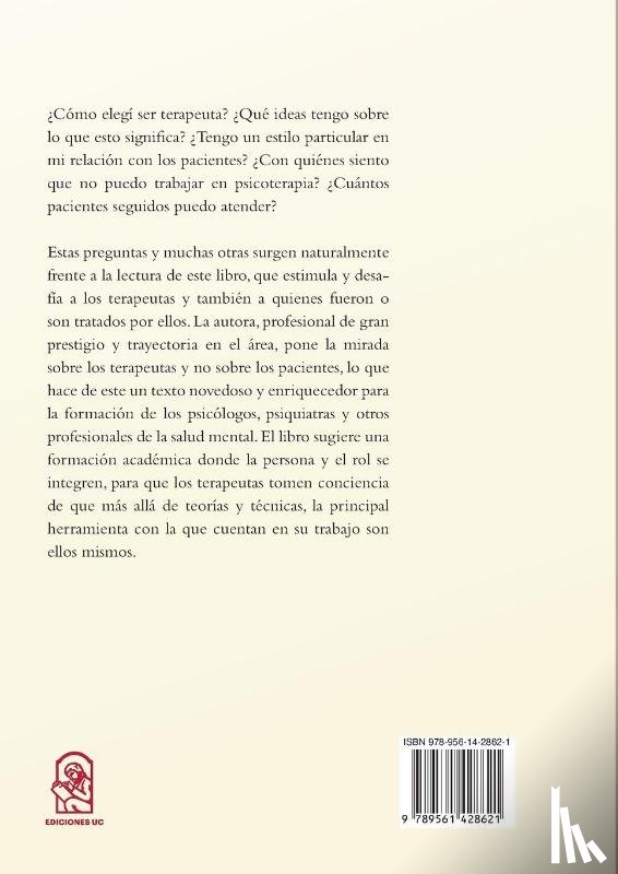 Daskal, Ana María - Daskal, A: Persona del terapeuta