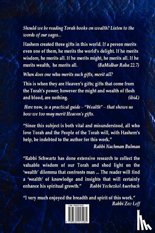 Schwartz, Avraham Tzvi - The Jewish Secret of Wealth