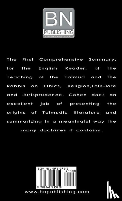 Cohen, Abraham - Everyman's Talmud