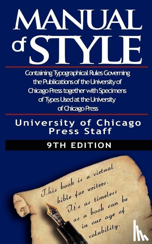  - The Chicago Manual of Style by University