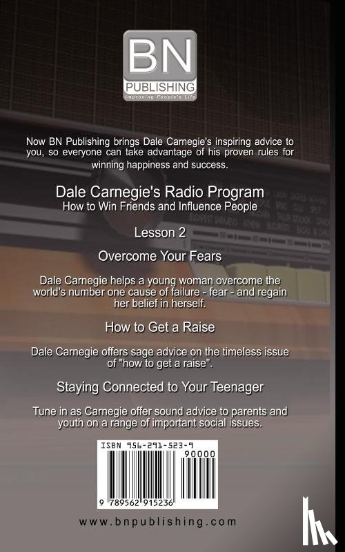 Carnegie, Dale - Dale Carnegie's Radio Program